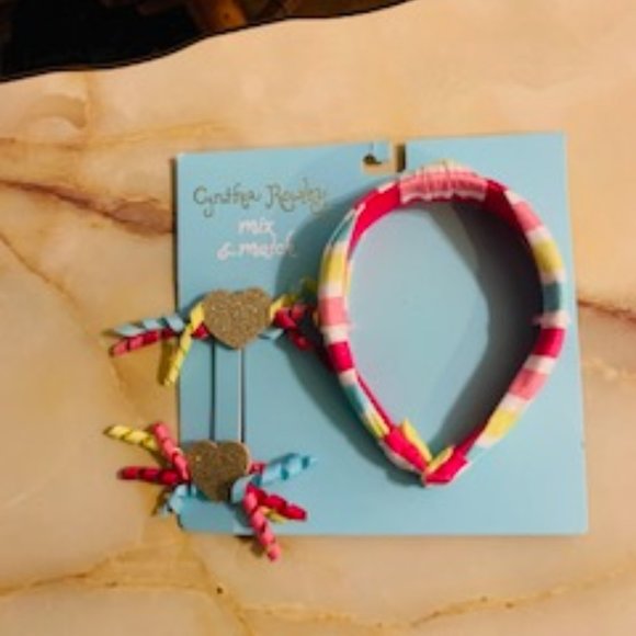 Cynthia Rowley Mix and Match Headband and Clip - Picture 3 of 6